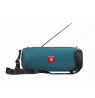 Gembird SPK-BT-17 portable Bluetooth speaker with FM-radio, green