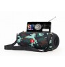 Gembird SPK-BT-17 portable Bluetooth speaker with FM-radio, camo