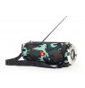 Gembird SPK-BT-17 portable Bluetooth speaker with FM-radio, camo