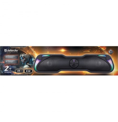 DEFENDER BLUETOOTH SOUNDBAR Z7 6W LED USB