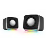 Esperanza EGS108 Speakers 2.0 LED Black 6W