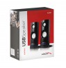 Speaker Set computer AUDIOCORE AC860 (2.0, black color)