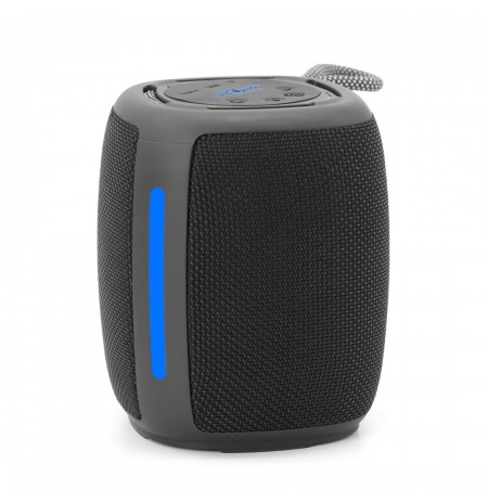 Gembird SPK-BT-LED-03-BK portable Bluetooth speaker with RGB LED Light Black 5W