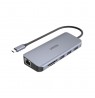 UNITEK HUB USB-C 3XUSB 3.1, PD, HDMI, SD, VGA RJ45