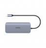 UNITEK D1026B laptop dock/port replicator USB 3.2 Gen 1 (3.1 Gen 1) Type-C Grey