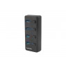 Hub NATEC Mantis 2 NHU-1557 (Lack, 4x USB 3.0, black color)