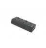 Hub NATEC Mantis 2 NHU-1557 (Lack, 4x USB 3.0, black color)