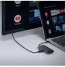 AUKEY CB-C71 interface hub 5000 Mbit/s Black