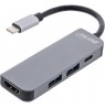 InLine multifunction hub USB 3.2, 1x USB-C, 2x USB-A, HDMI,