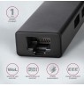 AXAGON HMA-GL3A Multiport Hub, USB 3.0 Type-A, Gbit-LAN, 3x USB-A, microSD