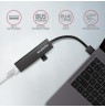 AXAGON HMA-GL3A Multiport Hub, USB 3.0 Type-A, Gbit-LAN, 3x USB-A, microSD