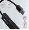 AXAGON HMA-GL3A Multiport Hub, USB 3.0 Type-A, Gbit-LAN, 3x USB-A, microSD