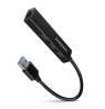 AXAGON HMA-GL3A Multiport Hub, USB 3.0 Type-A, Gbit-LAN, 3x USB-A, microSD