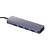UNITEK HUB USB-C 4XUSB 3.1 GEN1, MICROUSB, H1107A