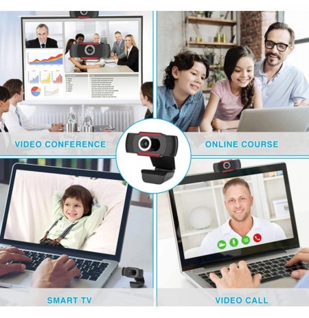 Techly I- -60T webcam 1920 x 1080 pixels USB 2.0 Black