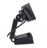 Manhattan USB Webcam, Two Megapixels, 1080p Full HD, USB-A, Integrated Microphone, Adjustable Clip Base, 30 frame per second, Bl