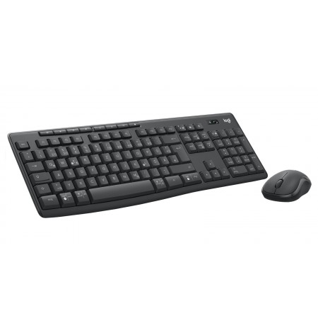 Logitech Wireless Keyboard+Mouse MK370 black f. Business