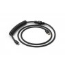 Glorious Coiled Cable Phantom Black, USB-C to USB-A, 1.37m - black