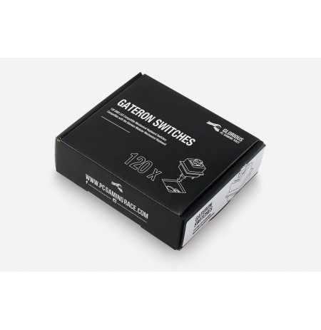 Glorious Gateron Clear Switches (120 pieces)