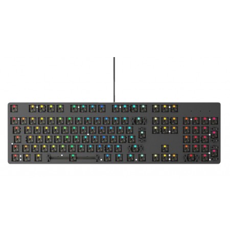 Glorious GMMK Full-Size Keyboard - Barebones, ISO Layout