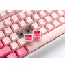 Ducky One 3 Gossamer TKL Pink Gaming Keyboard - MX-Black Clear Top (US)