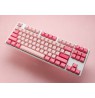 Ducky One 3 Gossamer TKL Pink Gaming Keyboard - MX-Black Clear Top (US)