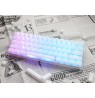 Ducky One 3 Aura White Mini Gaming Keyboard, RGB LED - Kailh Jellyfish Y