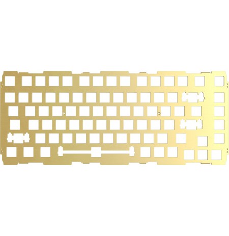 Glorious GMMK Pro 75% Switch Plate - Brass, ISO