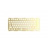 Glorious GMMK Pro 75% Switch Plate - Brass, ISO