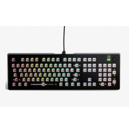 Glorious GMMK 3 Pro 100% Custom Gaming Keyboard - Barebone, ANSI-Layout, black