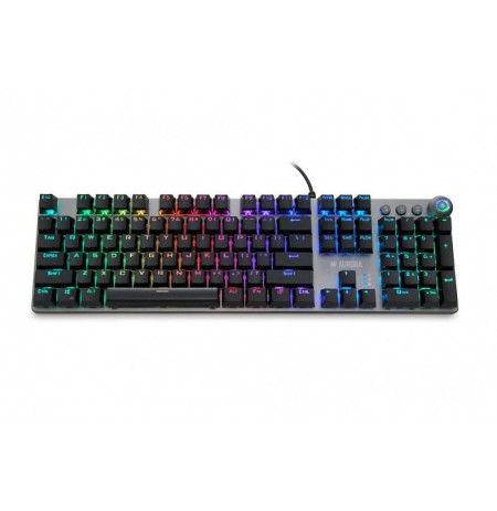 Keyboard IBOX AURORA K-4 RGB IKGMK4 (mechanical, USB, (US), black color