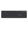 Trust Vaiya keyboard Universal USB + RF Wireless + Bluetooth US English Black
