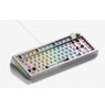 Glorious GMMK 3 Pro 75% custom gaming keyboard barebone, ANSI layout, silver