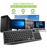 Techly ICTB9801TB keyboard RF Wireless + Bluetooth QWERTY US English Black