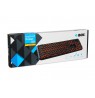 Keyboard IBOX PULSAR IKS620 (USB 2.0, (US), black color