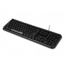 Keyboard IBOX PULSAR IKS620 (USB 2.0, (US), black color