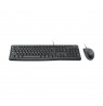 LOGITECH MK120 DESKTOP (US) USB - BLACK