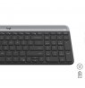Logitech Slim Wireless Combo MK470 keyboard RF Wireless QWERTY US International Graphite