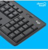 Logitech MK295 Silent Wireless Combo keyboard USB QWERTY English Graphite