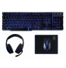 Rebeltec SHERMAN keyboard, mouse, pad, headphones for gamers combo