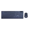 Gembird KBS-WCH-03 wireless desktop set, black, US-layout