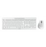 CHERRY TAS DESKTOP-SET Stream Comfort Wir DE-Lay WeiĂź