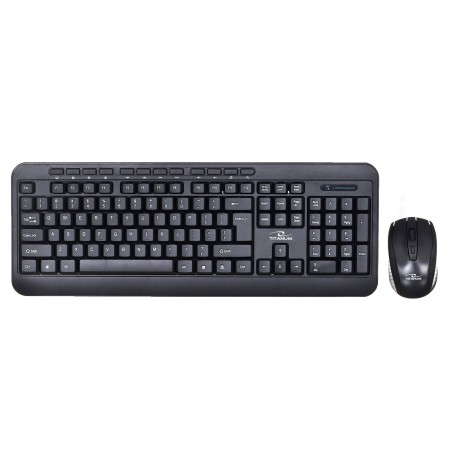 Keyboard + mouse Set TITANUM AKRON TK109 (USB 2.0, black color, Optical, 1600 DPI)