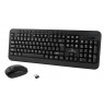 Keyboard + mouse Set TITANUM AKRON TK109 (USB 2.0, black color, Optical, 1600 DPI)