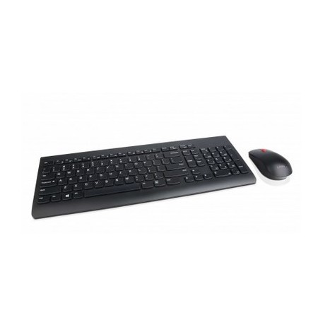 Lenovo 4X30M39504 keyboard Mouse included Universal Nordic Black