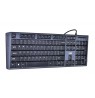 Keyboard + mouse Set IBOX IKMS606 (USB 2.0, (US), black color, Optical, 800 DPI)