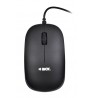 Keyboard + mouse Set IBOX IKMS606 (USB 2.0, (US), black color, Optical, 800 DPI)