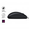 Mouse Logitech 910-005508 (Optical, 1000 DPI, black color)