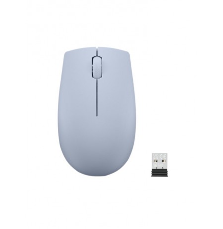 Lenovo 300 Wireless Compact Maus Kabellos Optisch Blau 3 Tasten 1000 dpi mouse Ambidextrous RF Wireless Optical