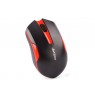 Pelė A4TECH V-TRACK G3-200N-1 Black+Red WRLS